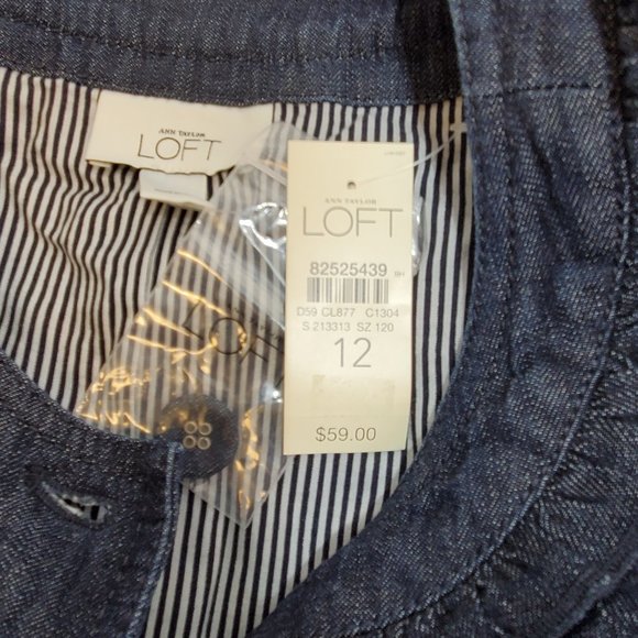 Ladies Denim Jacket Vintage Size 12 - Picture 6 of 12